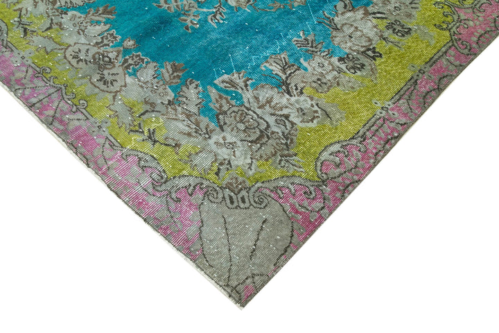 6x9 Multicolor Over Dyed Rug - 22127