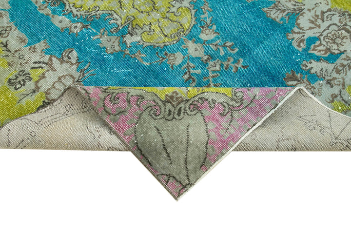 6x9 Multicolor Over Dyed Rug - 22127