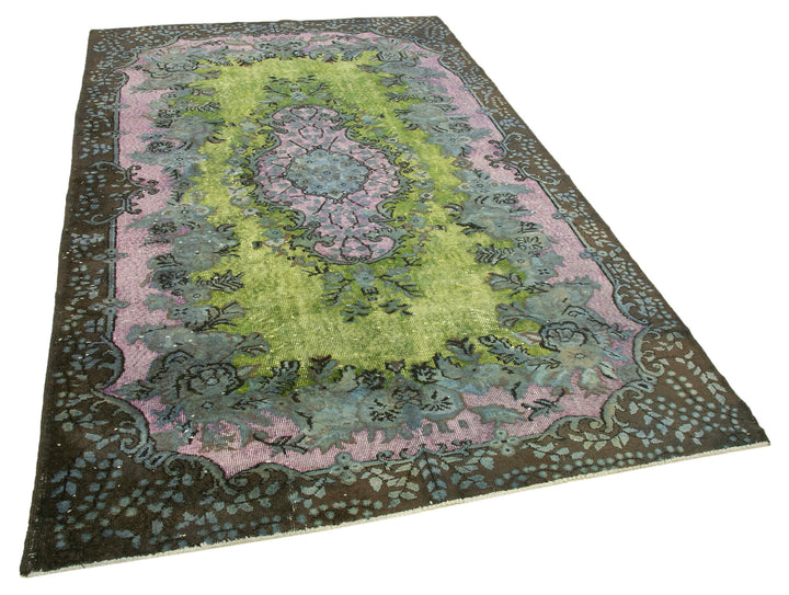 6x9 Brown Over Dyed Rug - 22129