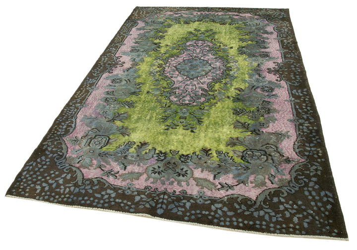 6x9 Brown Over Dyed Rug - 22129