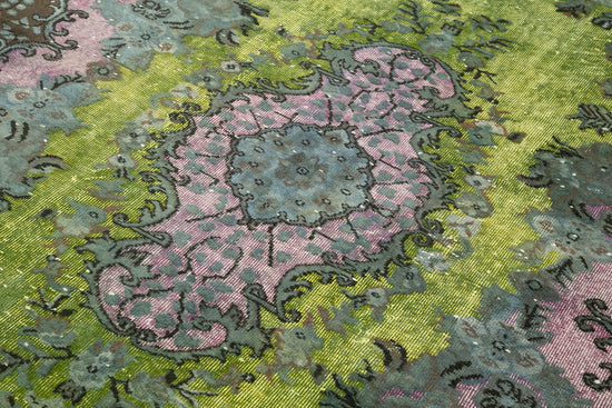 6x9 Brown Over Dyed Rug - 22129