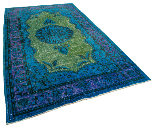 6x10 Blue Over Dyed Rug - 22140