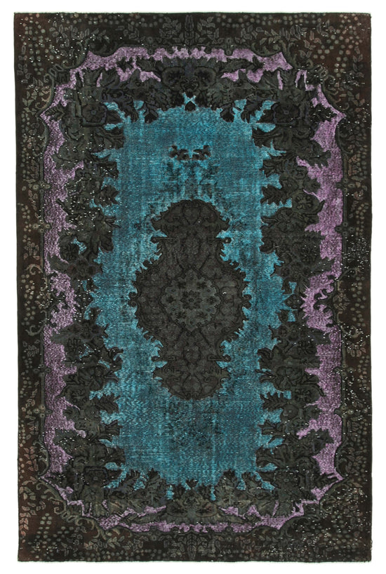 6x9 Brown Over Dyed Rug - 22144