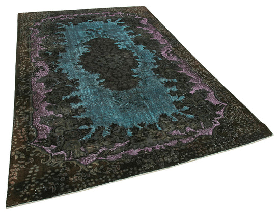 6x9 Brown Over Dyed Rug - 22144