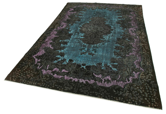 6x9 Brown Over Dyed Rug - 22144