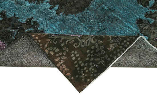 6x9 Brown Over Dyed Rug - 22144