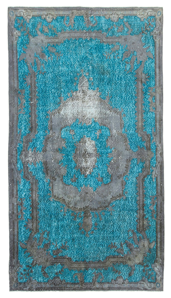 5x9 Grey Over Dyed Rug - 22149