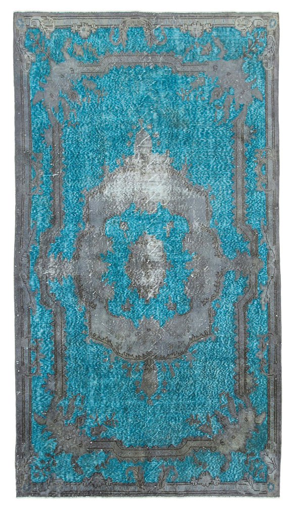 5x9 Grey Over Dyed Rug - 22149