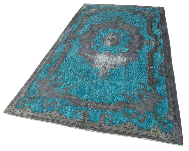 5x9 Grey Over Dyed Rug - 22149