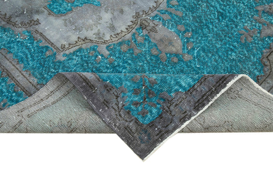 5x9 Grey Over Dyed Rug - 22149
