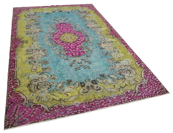6x9 Pink Over Dyed Rug - 22166