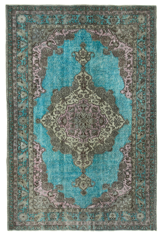 6x9 Grey Over Dyed Rug - 22280