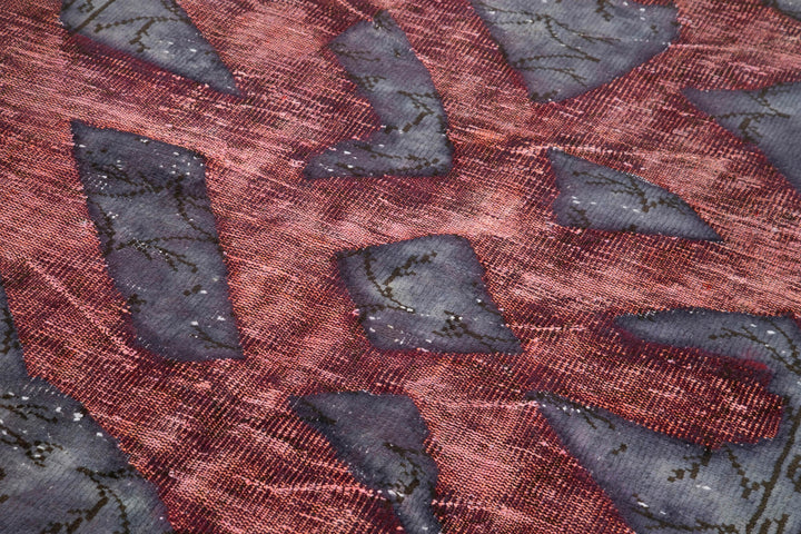 5x9 Purple Over Dyed Rug - 22282