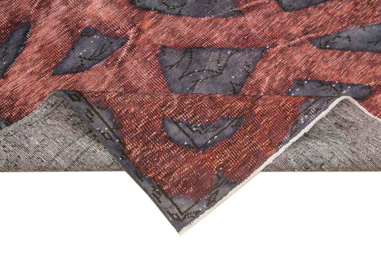 5x9 Purple Over Dyed Rug - 22282