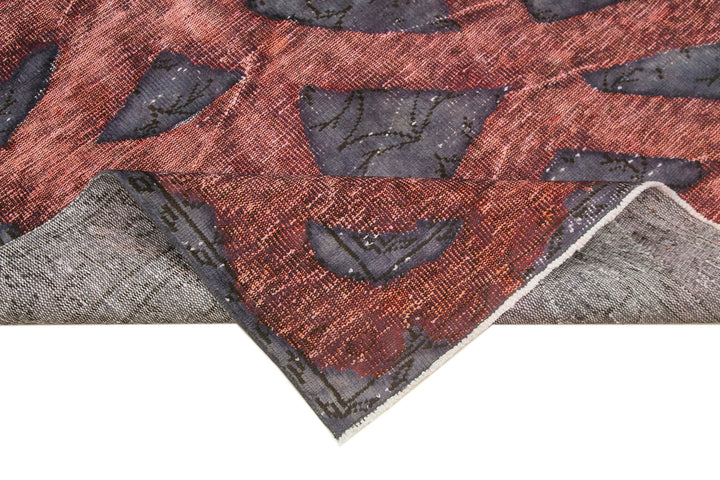 5x9 Purple Over Dyed Rug - 22282