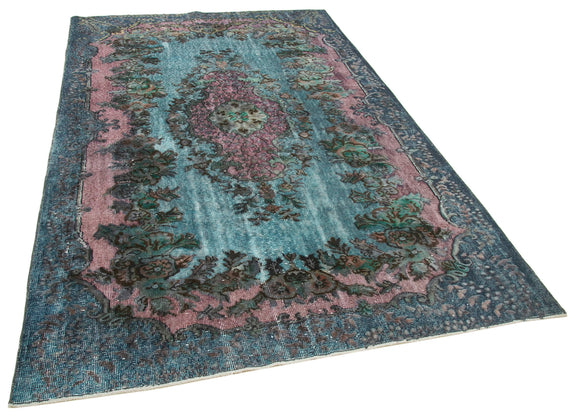6x9 Blue Over Dyed Rug - 22283