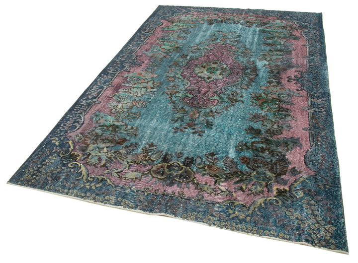 6x9 Blue Over Dyed Rug - 22283
