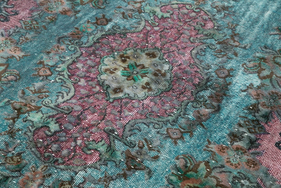 6x9 Blue Over Dyed Rug - 22283