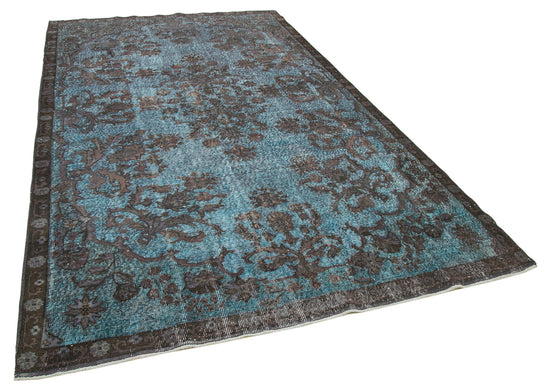 6x11 Blue Over Dyed Rug - 22287