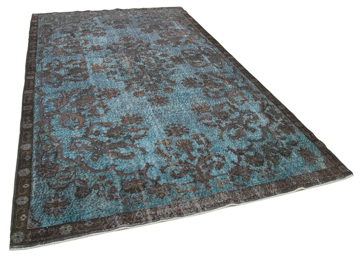 6x11 Blue Over Dyed Rug - 22287
