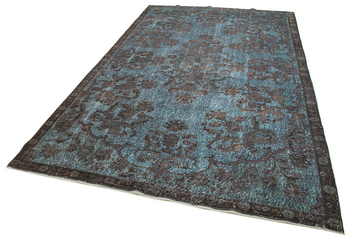 6x11 Blue Over Dyed Rug - 22287