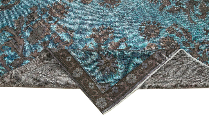 6x11 Blue Over Dyed Rug - 22287