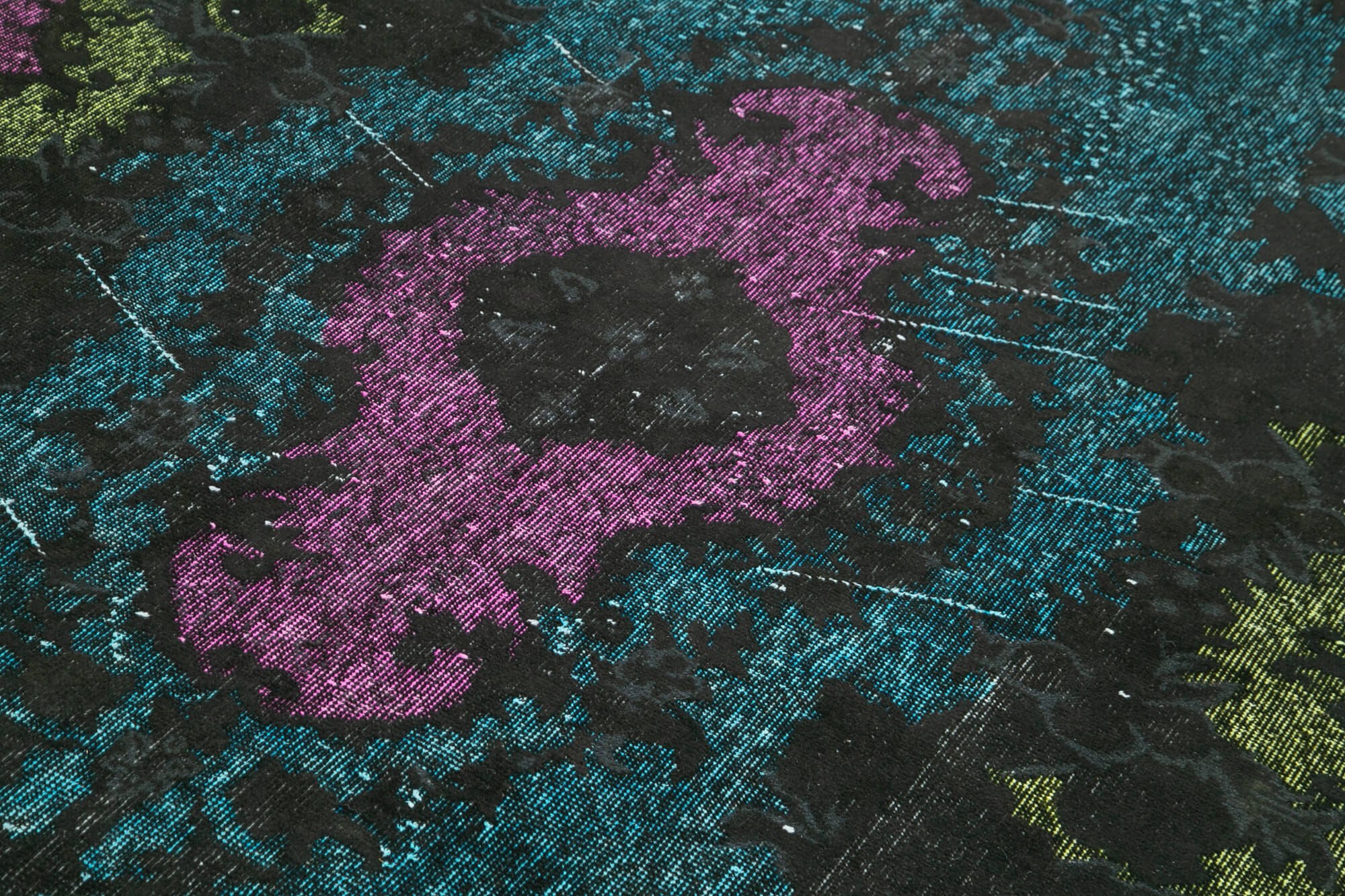 6x10 Purple Over Dyed Rug - 22302