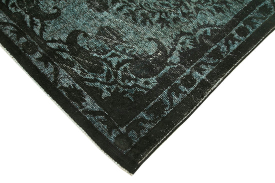 6x9 Black Over Dyed Rug - 22306