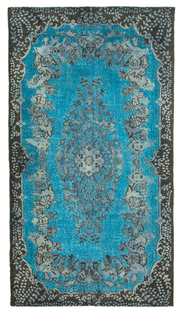 6x10 Blue Over Dyed Rug - 22309