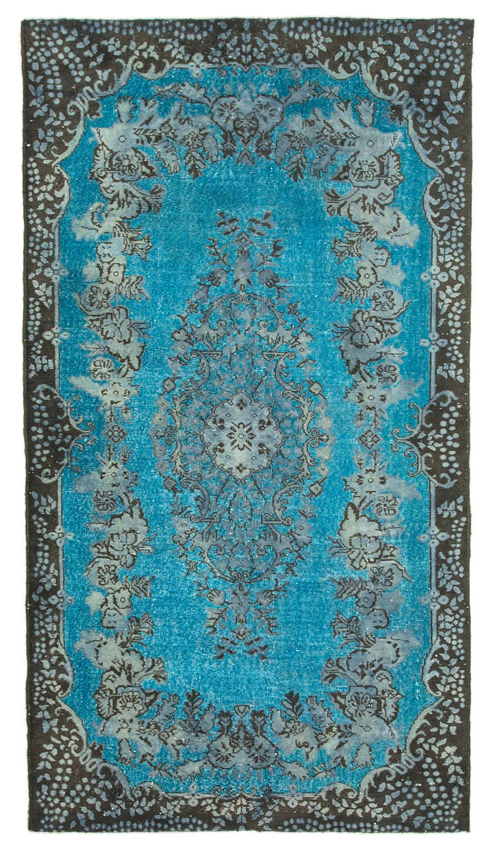 6x10 Blue Over Dyed Rug - 22309
