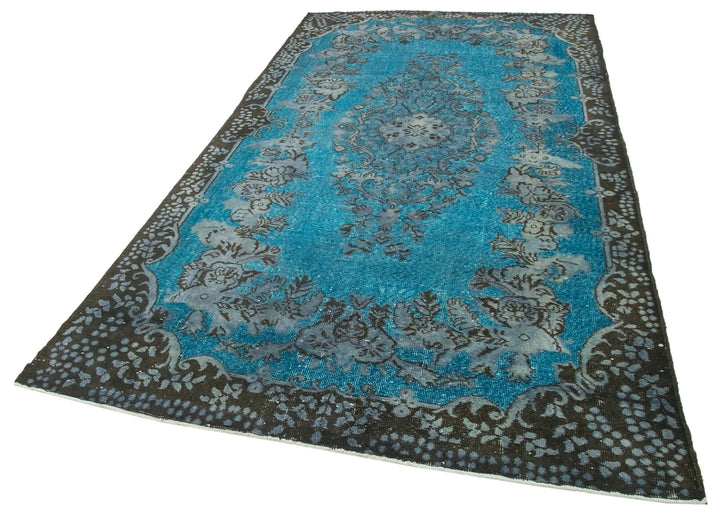 6x10 Blue Over Dyed Rug - 22309