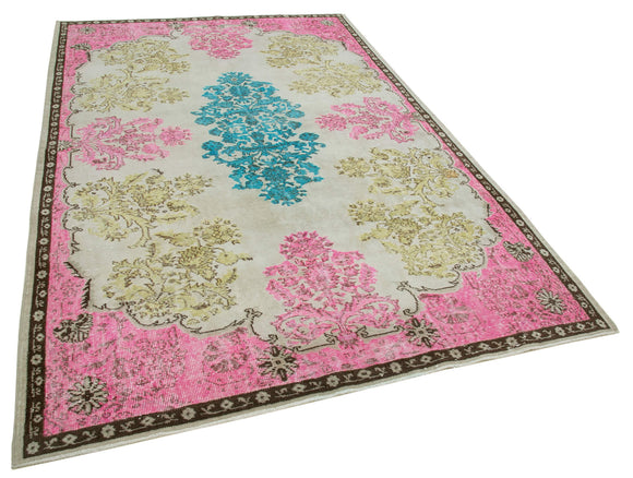 6x9 Pink Over Dyed Rug - 22311
