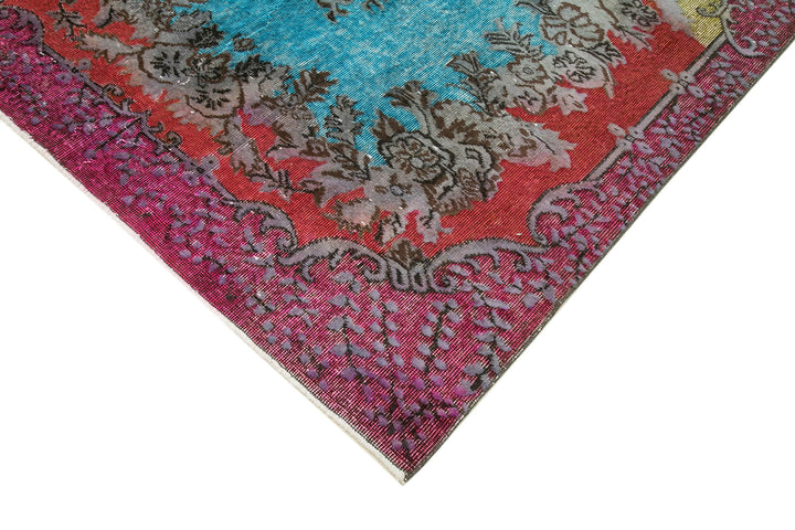 6x9 Multicolor Over Dyed Rug - 22316