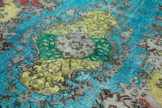 6x9 Multicolor Over Dyed Rug - 22316