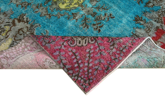 6x9 Multicolor Over Dyed Rug - 22316