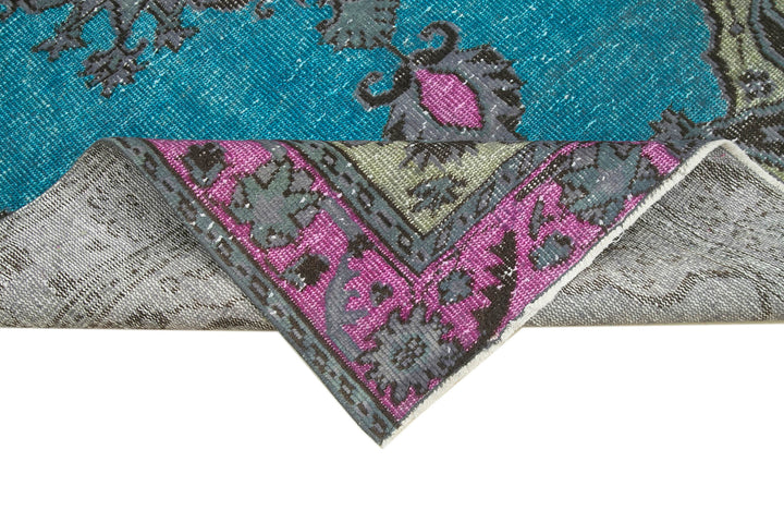 5x9 Fuchsia Over Dyed Rug - 22320