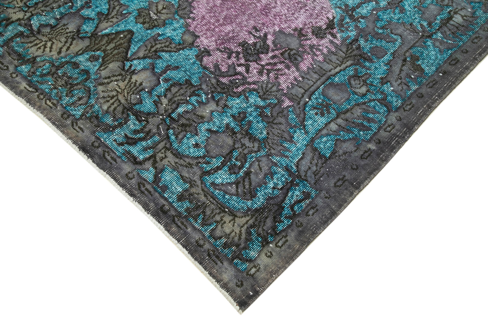 5x9 Grey Over Dyed Rug - 22326