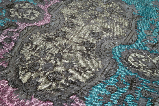 5x9 Grey Over Dyed Rug - 22326