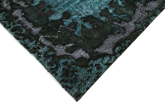 6x10 Black Over Dyed Rug - 22333