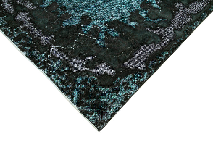 6x10 Black Over Dyed Rug - 22333