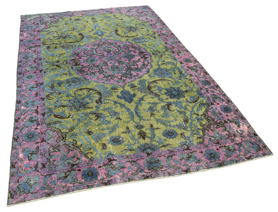 6x9 Pink Over Dyed Rug - 22377