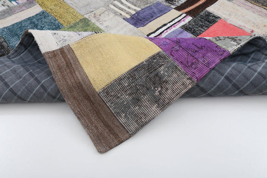 6x8 Multicolor Kilim Patchwork Rug - 22481