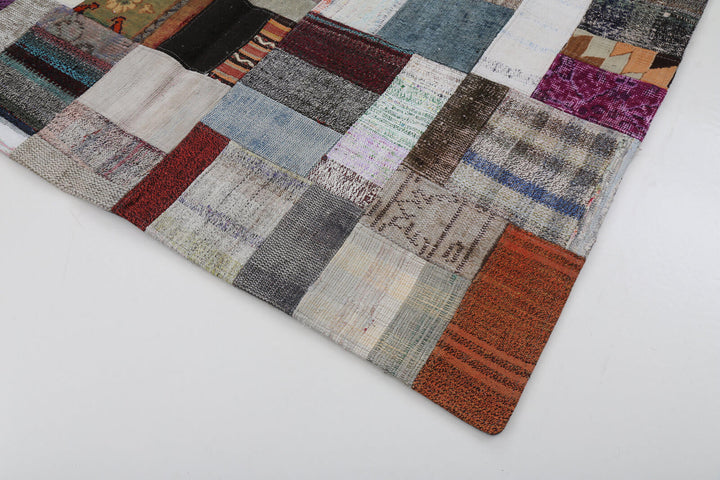 6x8 Multicolor Kilim Patchwork Rug - 22492