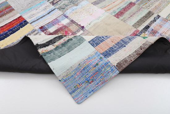 7x10 Multicolor Kilim Patchwork Rug - 22499