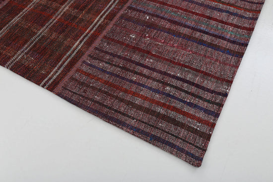 7x10 Multicolor Kilim Patchwork Rug - 22513