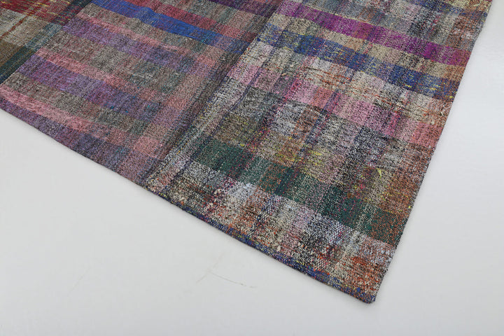 6x10 Multicolor Kilim Patchwork Rug - 22514