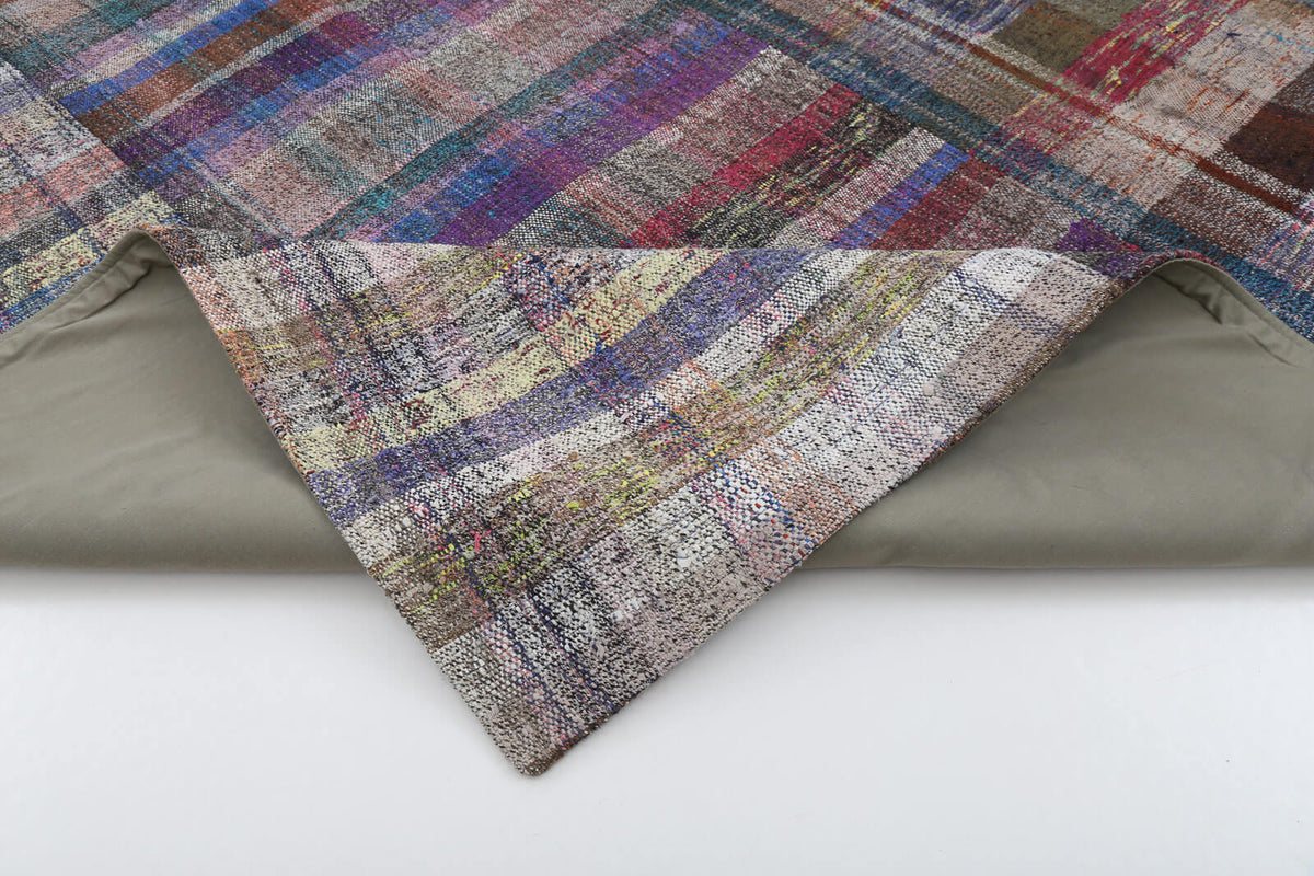 6x10 Multicolor Kilim Patchwork Rug - 22514