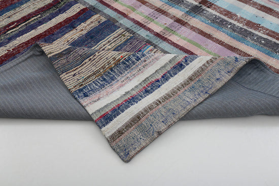 8x10 Multicolor Kilim Patchwork Rug - 22549