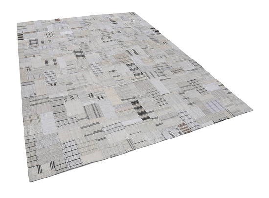 10x13 Beige Kilim Patchwork Rug - 22577