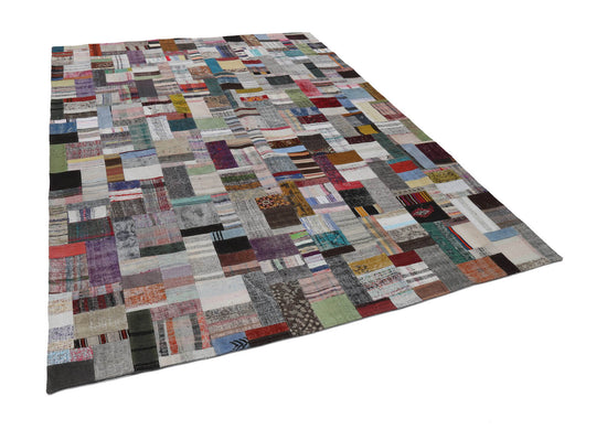 10x13 Multicolor Kilim Patchwork Rug - 22578